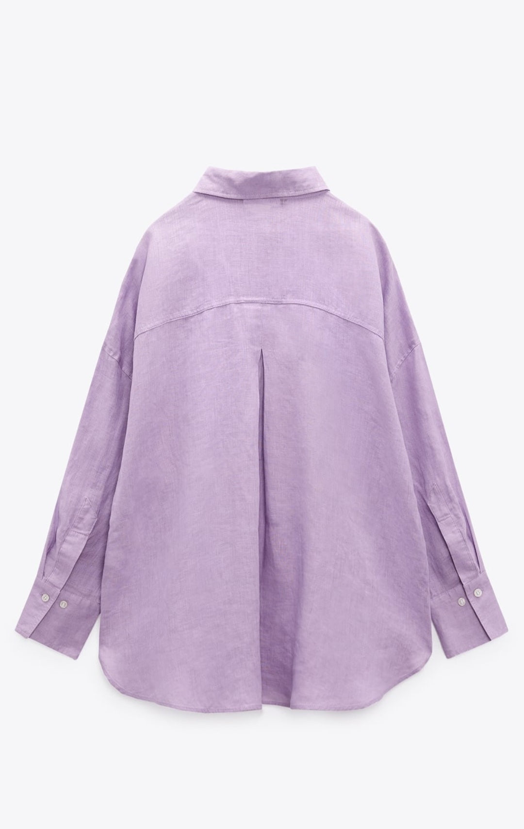 Lilac cotton shirt