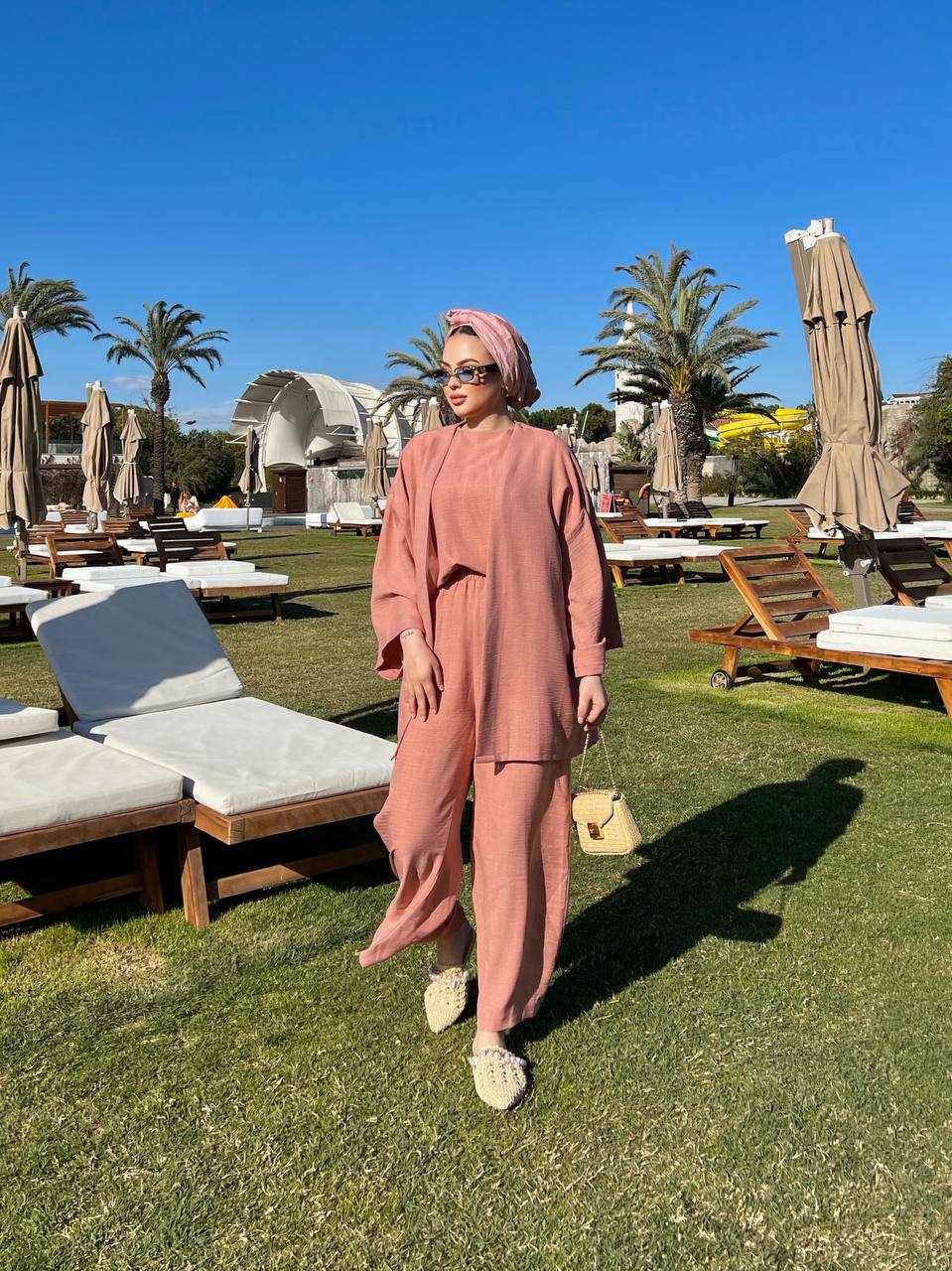 keiva light pink set