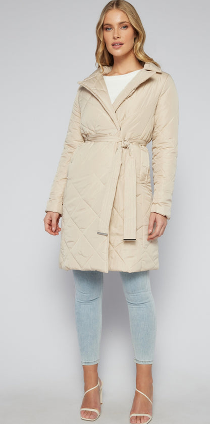 Quilted puffer jacket