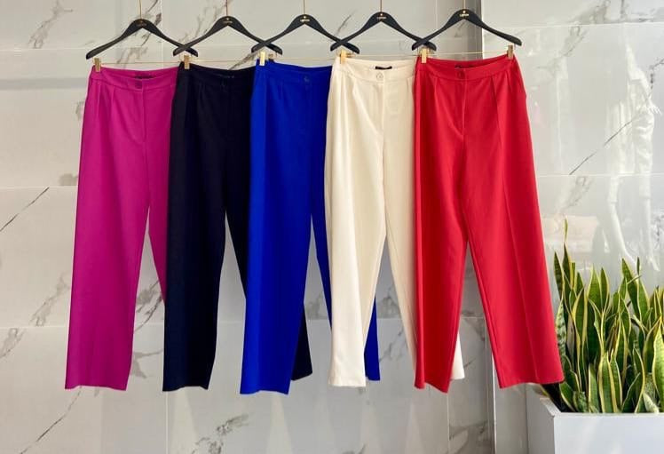 Straight leg pants