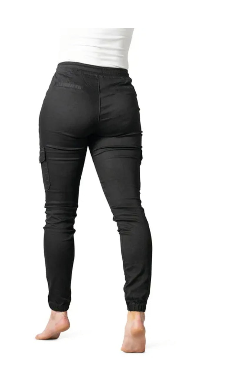 Wakee wet look jogger